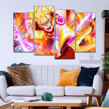 Naruto Wall Art - NA5031 - Naruto Uzumaki - Unleash the Ninja Spirit - Naruto Poster - Naruto Canvas