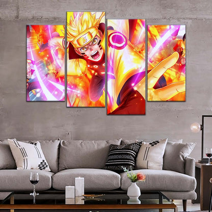 Naruto Wall Art - NA5031 - Naruto Uzumaki - Unleash the Ninja Spirit - Naruto Poster - Naruto Canvas