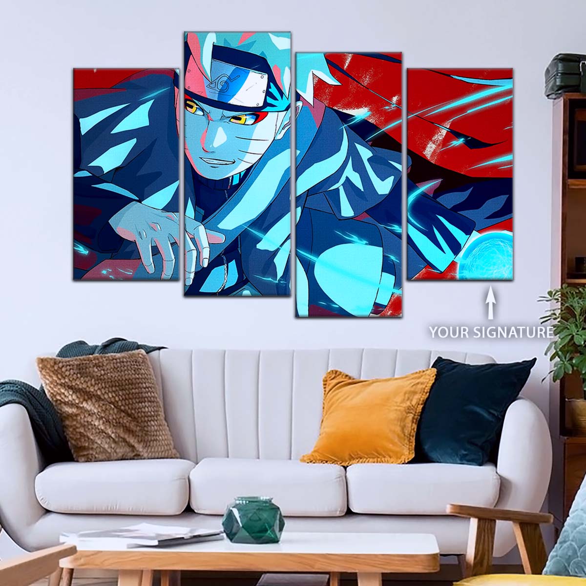 Naruto Wall Art - NA5032 - Naruto Uzumaki - Naruto Poster - Naruto Canvas