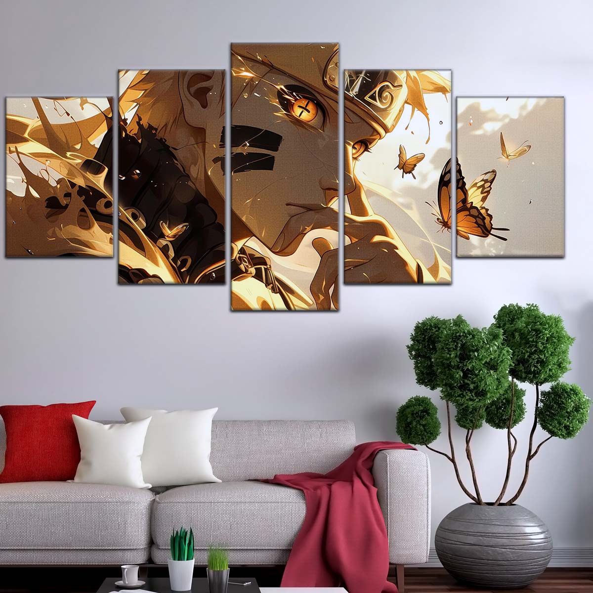 Naruto Wall Art - NA5033 - Naruto Uzumaki Sage of Six Paths - Naruto Poster - Naruto Canvas