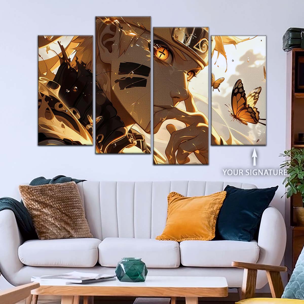 Naruto Wall Art - NA5033 - Naruto Uzumaki Sage of Six Paths - Naruto Poster - Naruto Canvas