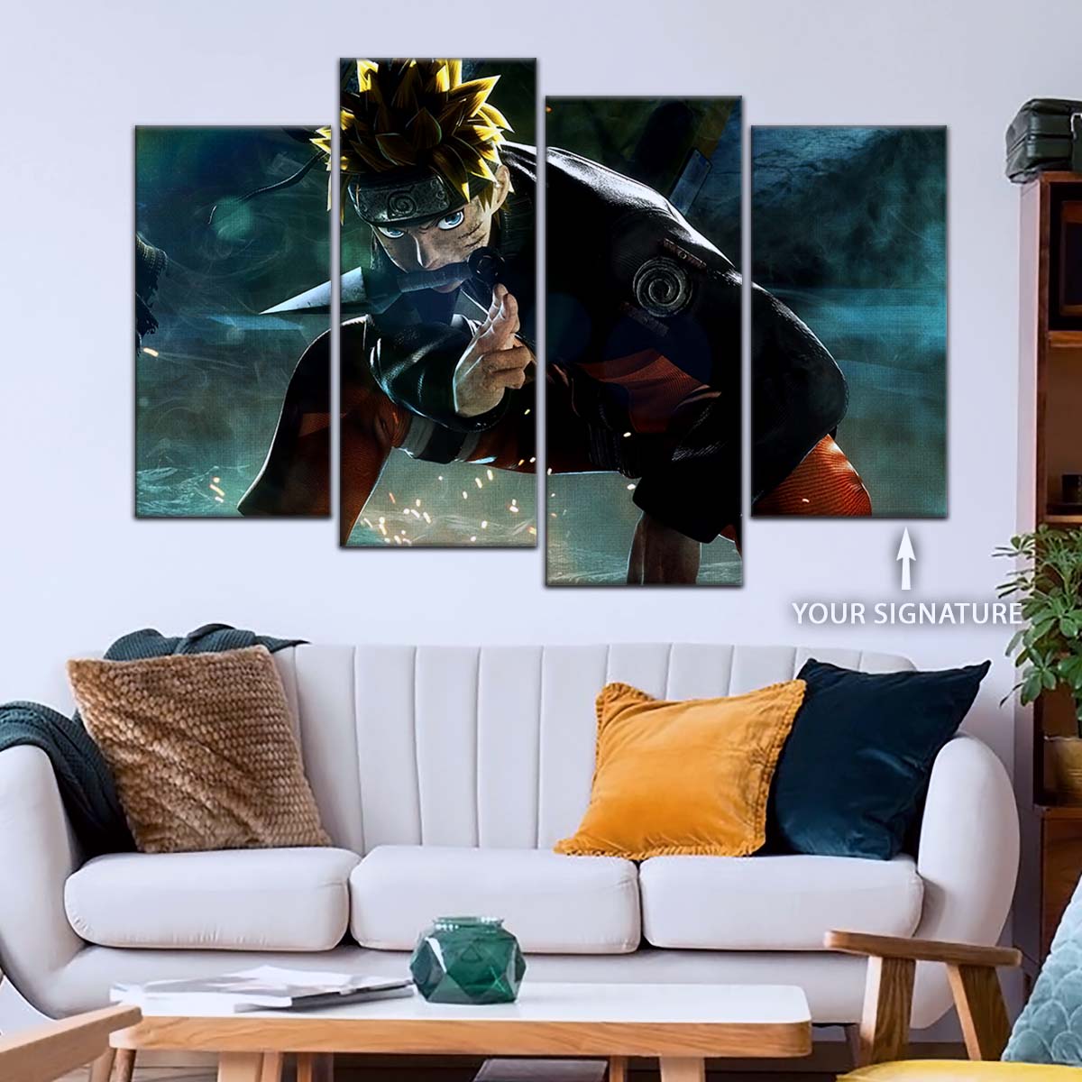 Naruto Wall Art - NA5034 - Naruto Uzumaki in Jump Force - Naruto Poster - Naruto Canvas