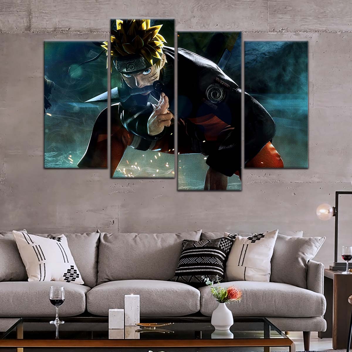 Naruto Wall Art - NA5034 - Naruto Uzumaki in Jump Force - Naruto Poster - Naruto Canvas
