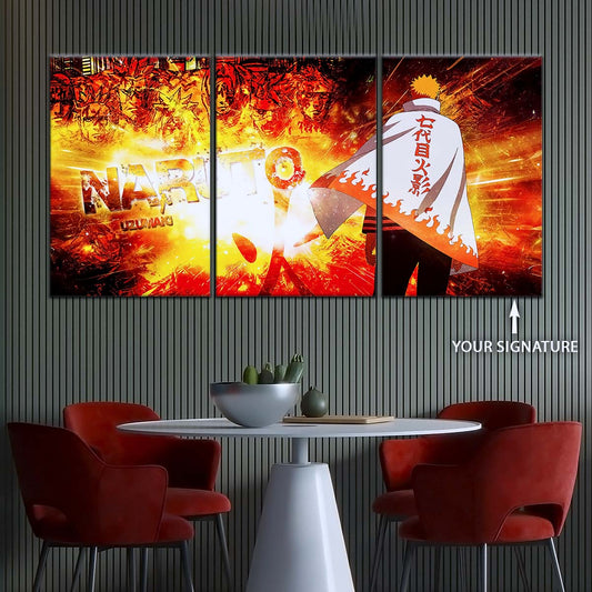 Naruto Wall Art - NA5035 - Naruto Uzumaki - The Rise of a Hero - Naruto Poster - Naruto Canvas