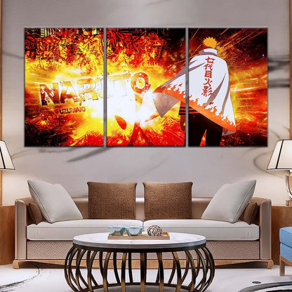 Naruto Wall Art - NA5035 - Naruto Uzumaki - The Rise of a Hero - Naruto Poster - Naruto Canvas