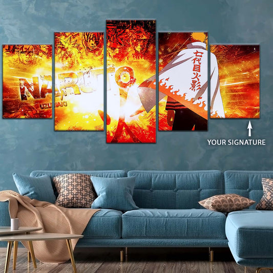 Naruto Wall Art - NA5035 - Naruto Uzumaki - The Rise of a Hero - Naruto Poster - Naruto Canvas
