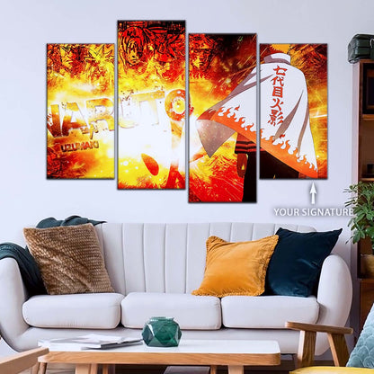 Naruto Wall Art - NA5035 - Naruto Uzumaki - The Rise of a Hero - Naruto Poster - Naruto Canvas