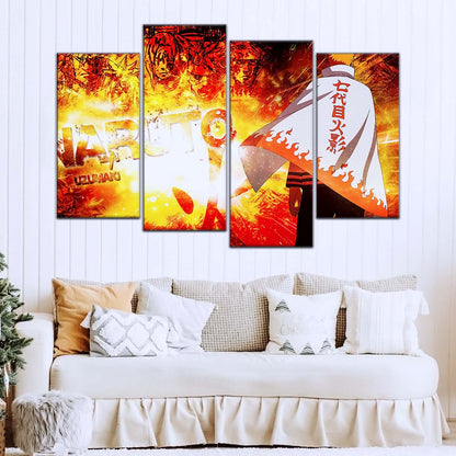 Naruto Wall Art - NA5035 - Naruto Uzumaki - The Rise of a Hero - Naruto Poster - Naruto Canvas