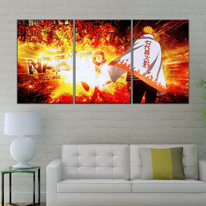 Naruto Wall Art - NA5035 - Naruto Uzumaki - The Rise of a Hero - Naruto Poster - Naruto Canvas