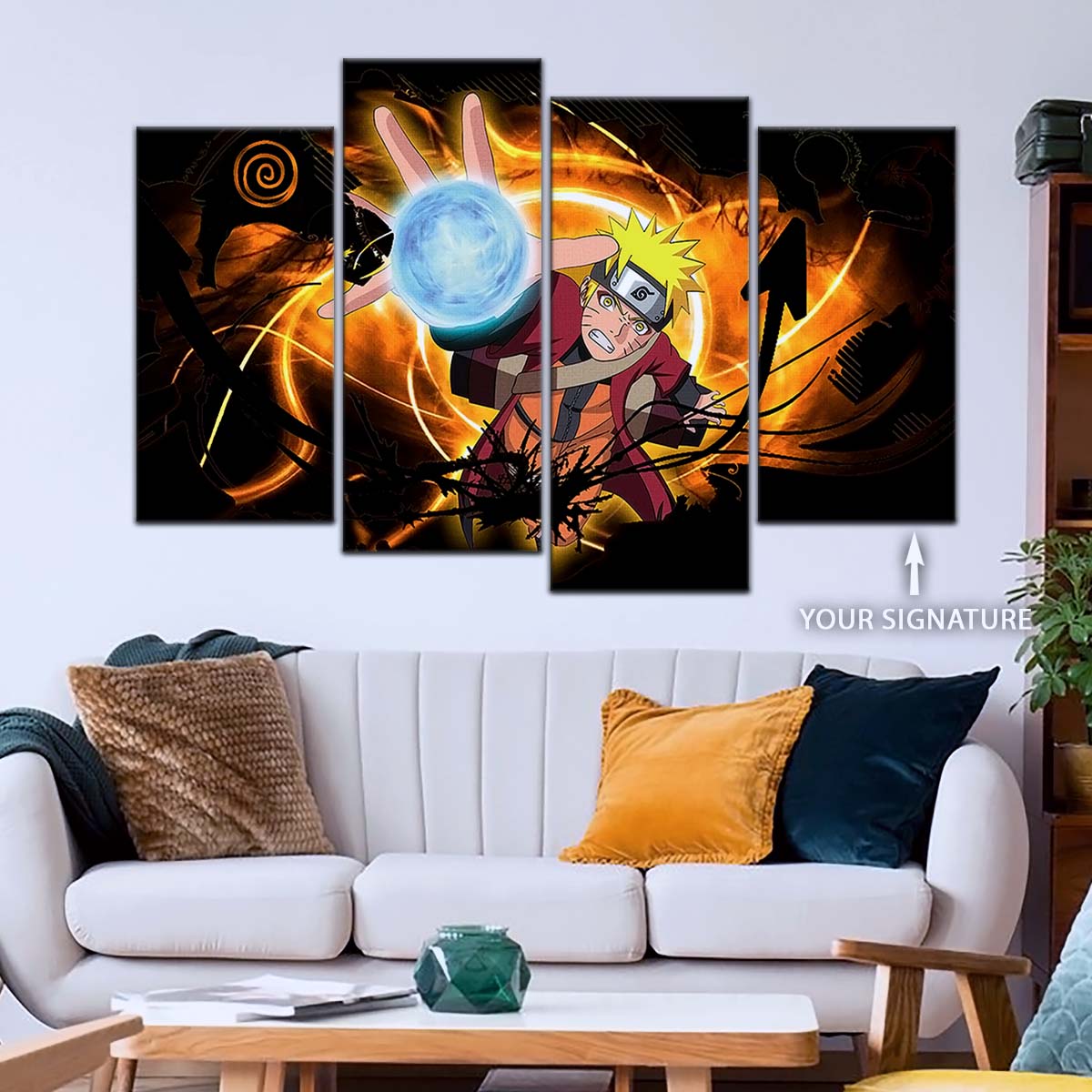 Naruto Wall Art - NA5036 - Naruto Uzumaki - Naruto Poster - Naruto Canvas
