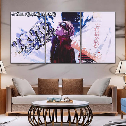 Naruto Wall Art - NA5037 - Naruto Uzumaki - I Will Become Hokage - Naruto Poster - Naruto Canvas