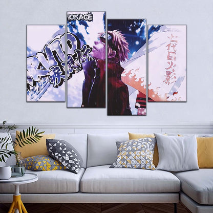 Naruto Wall Art - NA5037 - Naruto Uzumaki - I Will Become Hokage - Naruto Poster - Naruto Canvas