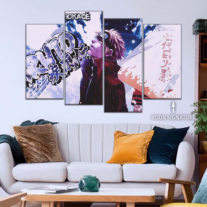 Naruto Wall Art - NA5037 - Naruto Uzumaki - I Will Become Hokage - Naruto Poster - Naruto Canvas
