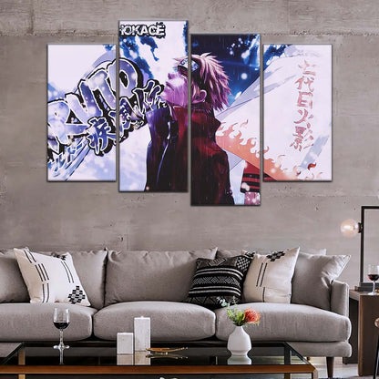 Naruto Wall Art - NA5037 - Naruto Uzumaki - I Will Become Hokage - Naruto Poster - Naruto Canvas