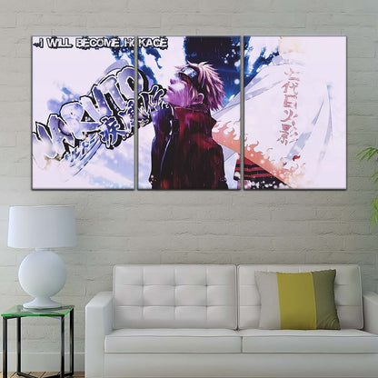 Naruto Wall Art - NA5037 - Naruto Uzumaki - I Will Become Hokage - Naruto Poster - Naruto Canvas