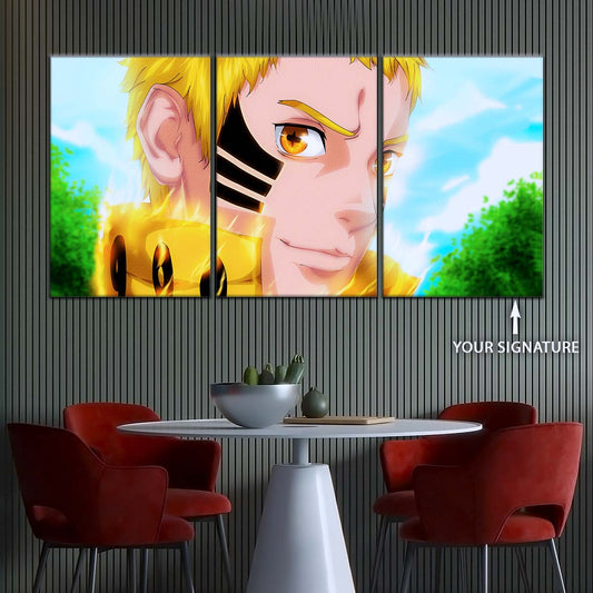 Naruto Wall Art - NA5038 - Naruto Uzumaki in Boruto - Naruto Poster - Naruto Canvas