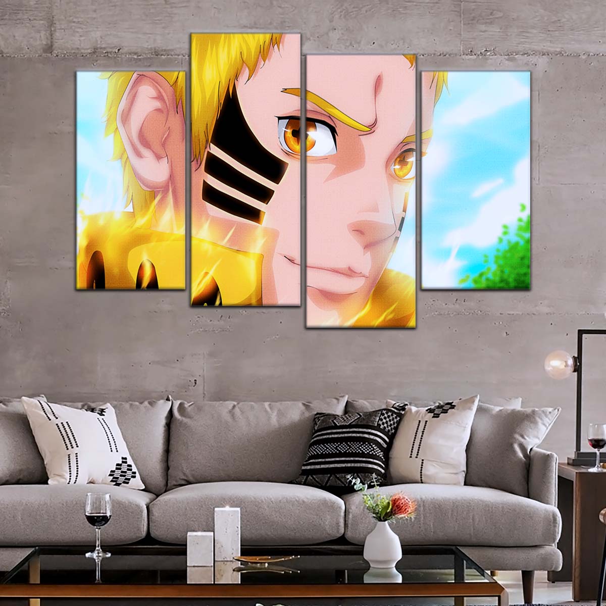 Naruto Wall Art - NA5038 - Naruto Uzumaki in Boruto - Naruto Poster - Naruto Canvas