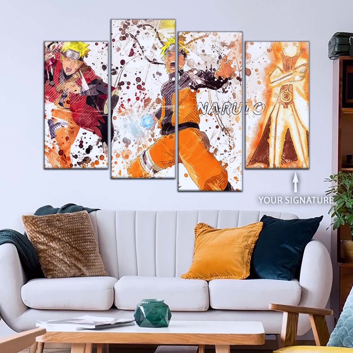 Naruto Wall Art - NA5041 - Naruto Uzumaki - Naruto Poster - Naruto Canvas
