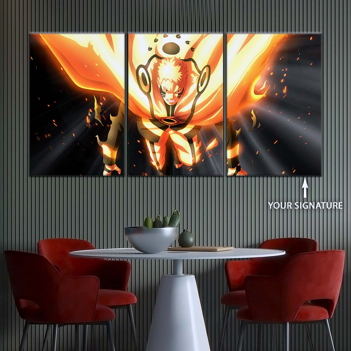Naruto Wall Art - NA5044 - Naruto Uzumaki Blaze - Naruto Poster - Naruto Canvas