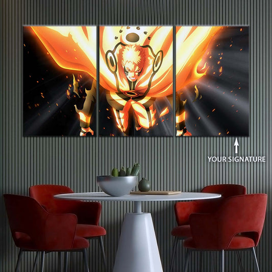 Naruto Wall Art - NA5044 - Naruto Uzumaki Blaze - Naruto Poster - Naruto Canvas