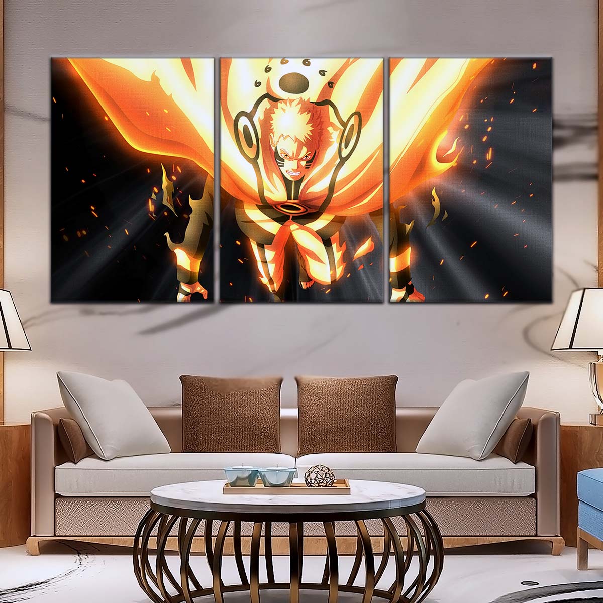 Naruto Wall Art - NA5044 - Naruto Uzumaki Blaze - Naruto Poster - Naruto Canvas