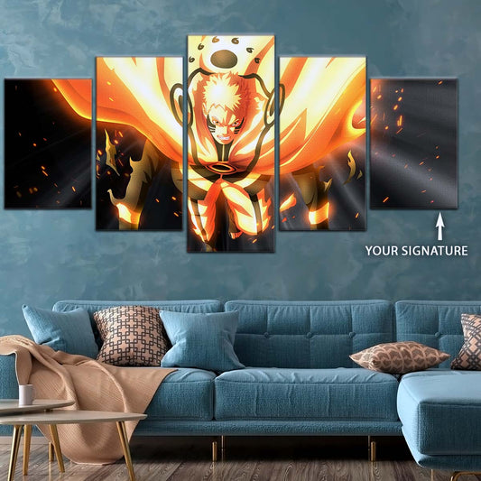 Naruto Wall Art - NA5044 - Naruto Uzumaki Blaze - Naruto Poster - Naruto Canvas