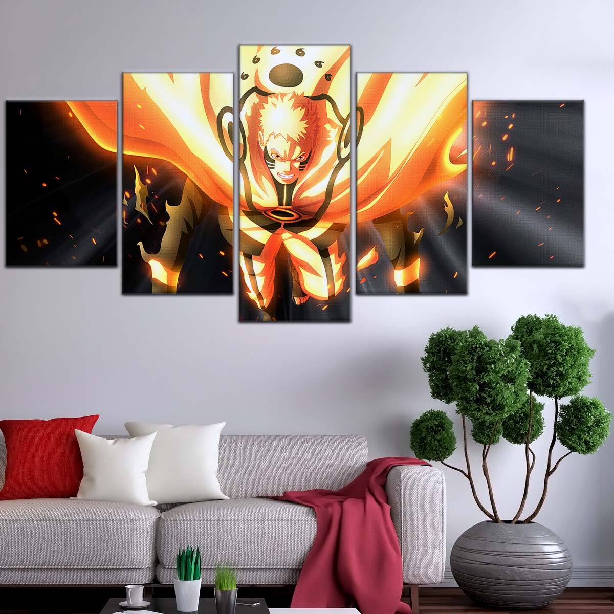 Naruto Wall Art - NA5044 - Naruto Uzumaki Blaze - Naruto Poster - Naruto Canvas