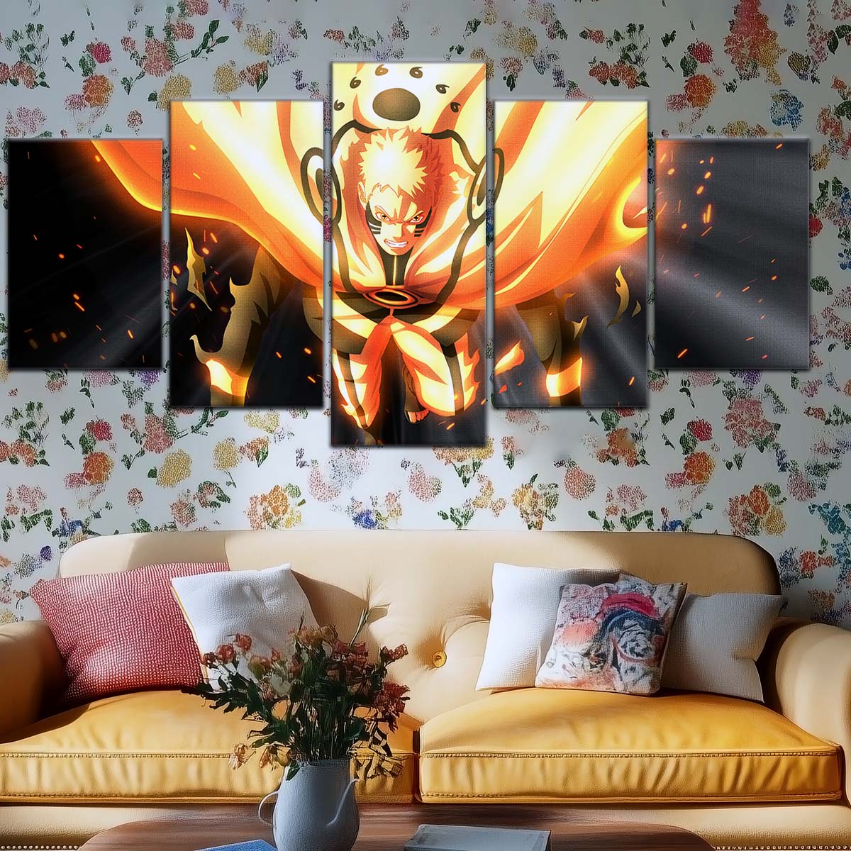 Naruto Wall Art - NA5044 - Naruto Uzumaki Blaze - Naruto Poster - Naruto Canvas