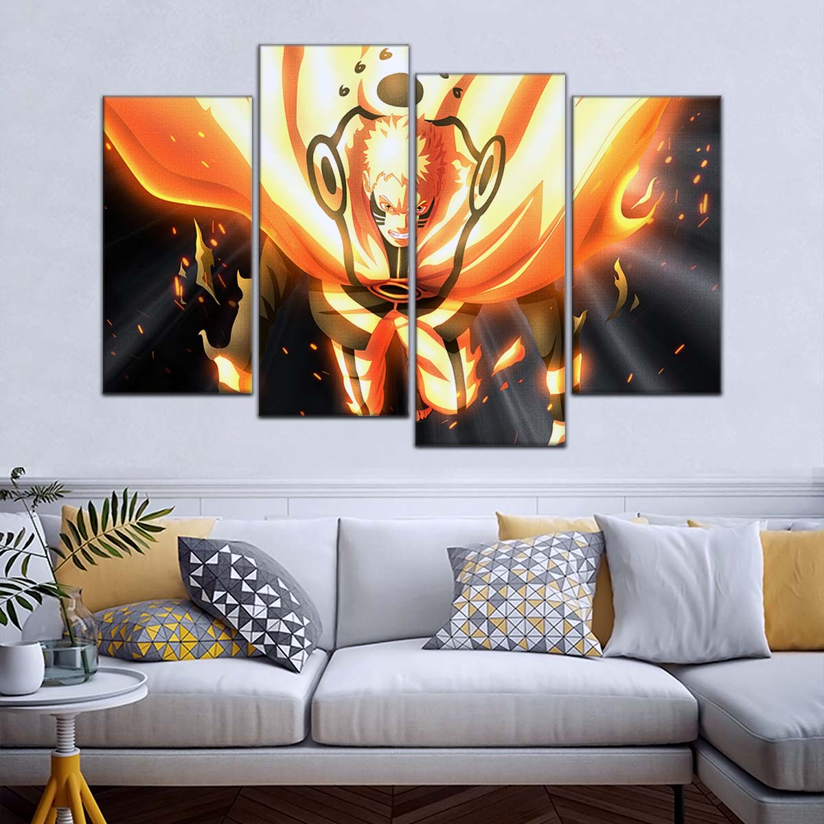 Naruto Wall Art - NA5044 - Naruto Uzumaki Blaze - Naruto Poster - Naruto Canvas