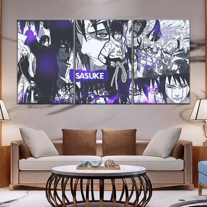 Naruto Wall Art - NA5045 - Sasuke Uchiha - Naruto Poster - Naruto Canvas