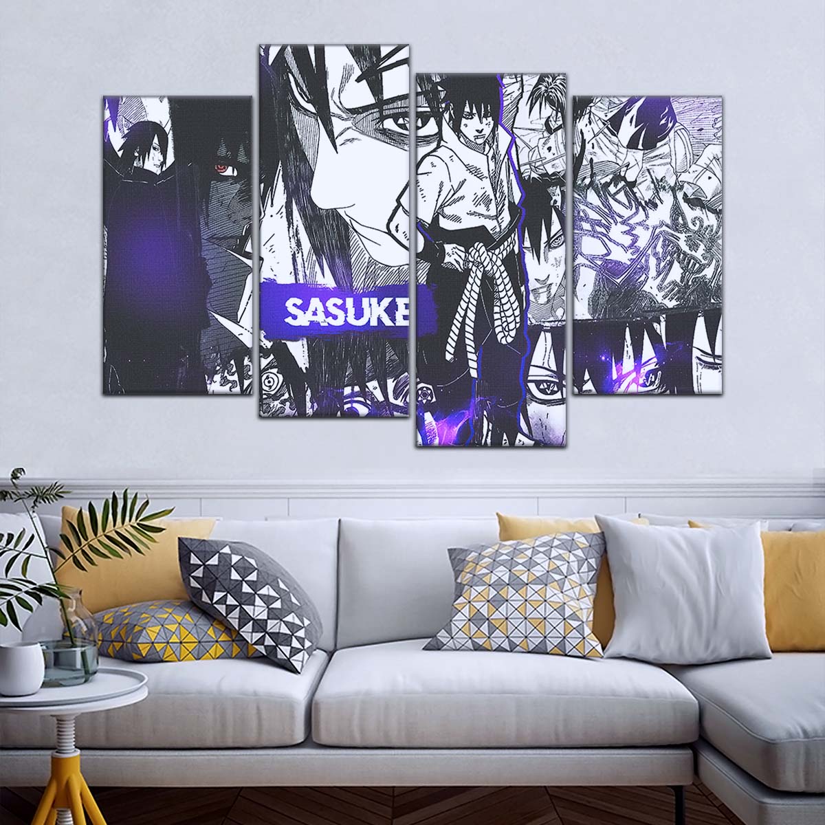 Naruto Wall Art - NA5045 - Sasuke Uchiha - Naruto Poster - Naruto Canvas