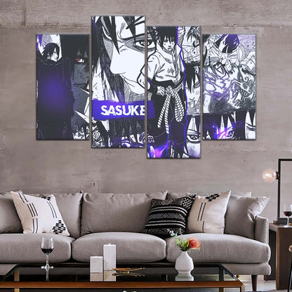 Naruto Wall Art - NA5045 - Sasuke Uchiha - Naruto Poster - Naruto Canvas