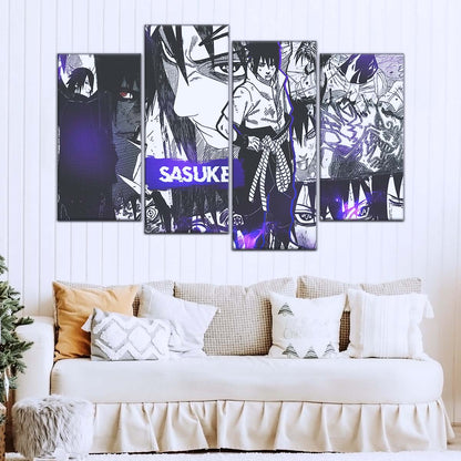 Naruto Wall Art - NA5045 - Sasuke Uchiha - Naruto Poster - Naruto Canvas