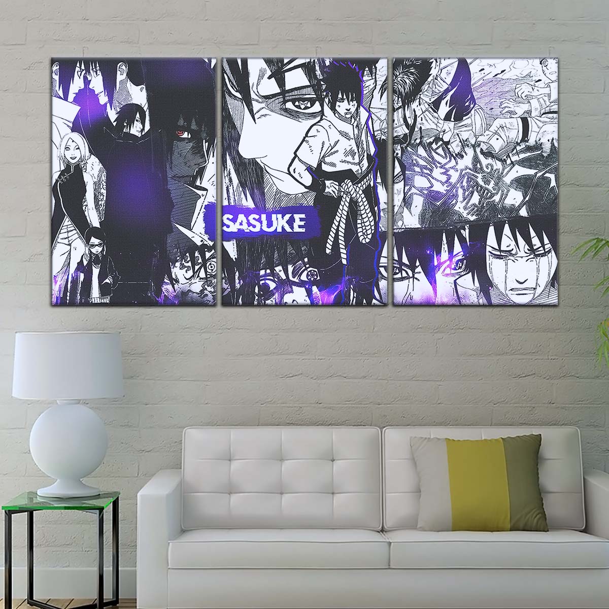 Naruto Wall Art - NA5045 - Sasuke Uchiha - Naruto Poster - Naruto Canvas