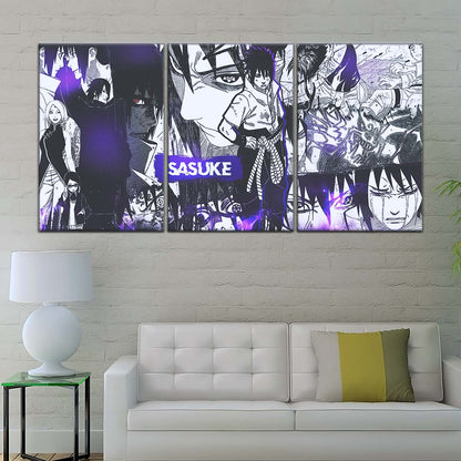 Naruto Wall Art - NA5045 - Sasuke Uchiha - Naruto Poster - Naruto Canvas