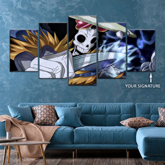 One Piece Canvas Wall Art - OP5004 - Brook - Soul King