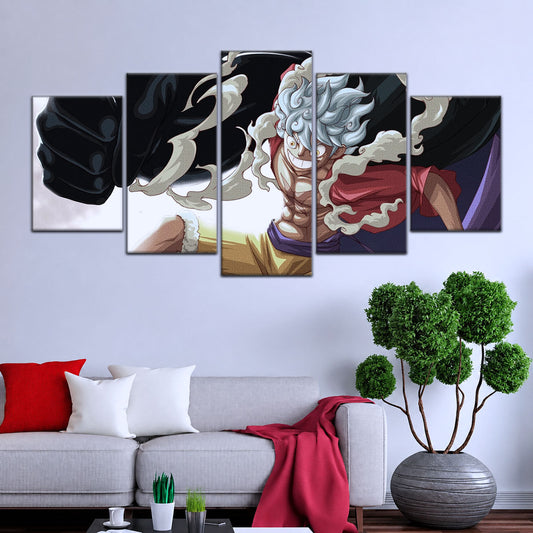 One Piece Canvas Wall Art - OP5010 - Luffy Gear Fifth