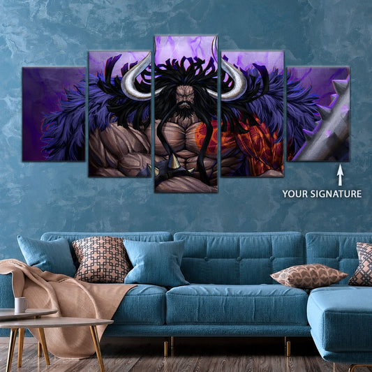 One Piece Canvas Wall Art - OP5011 - Kaido