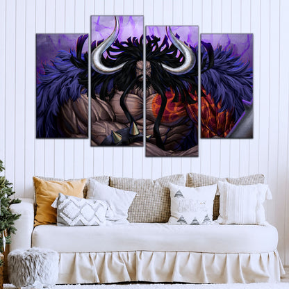 One Piece Canvas Wall Art - OP5011 - Kaido