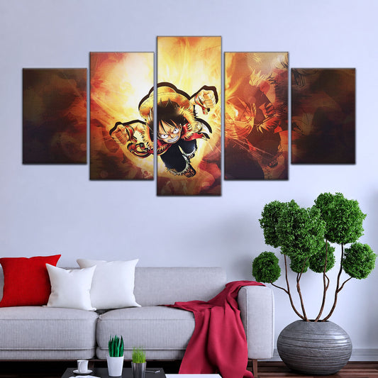 One Piece Canvas Wall Art - OP5039 - Monkey D. Luffy