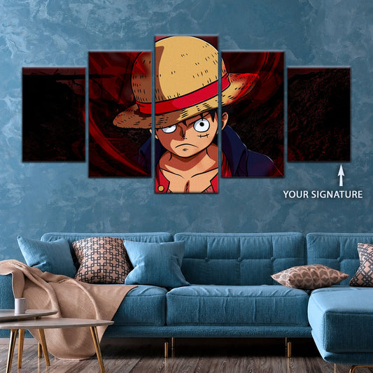 One Piece Canvas Wall Art - OP5040 - Monkey D. Luffy