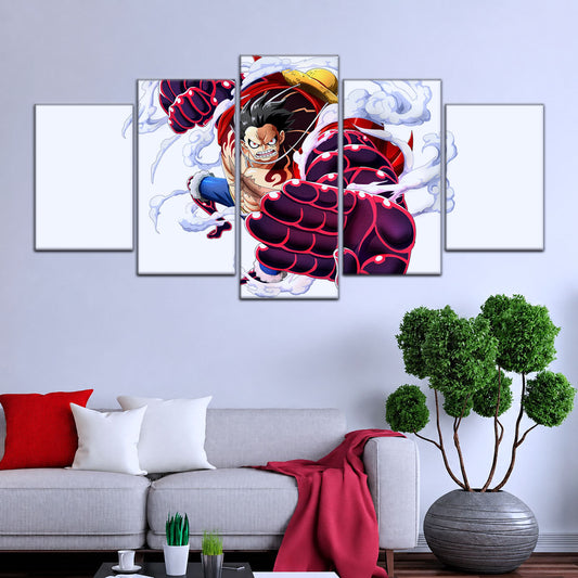 One Piece Canvas Wall Art - OP5047 - Gear Fourth Luffy Unleashed