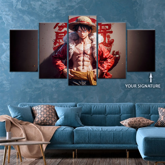 One Piece Canvas Wall Art - OP5060 - Monkey D. Luffy