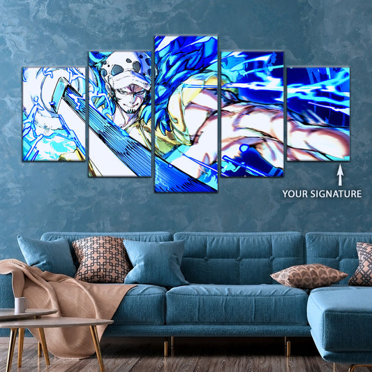 One Piece Canvas Wall Art - OP5091 - Trafalgar Law Room Shambles