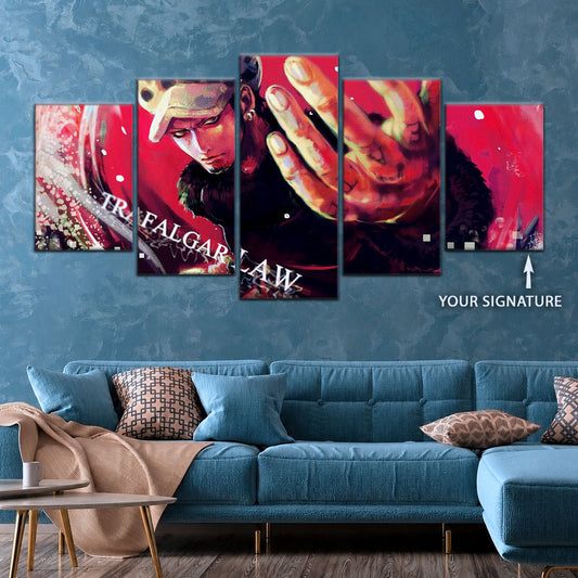 One Piece Canvas Wall Art - OP5092 - Trafalgar Law Room Shambles