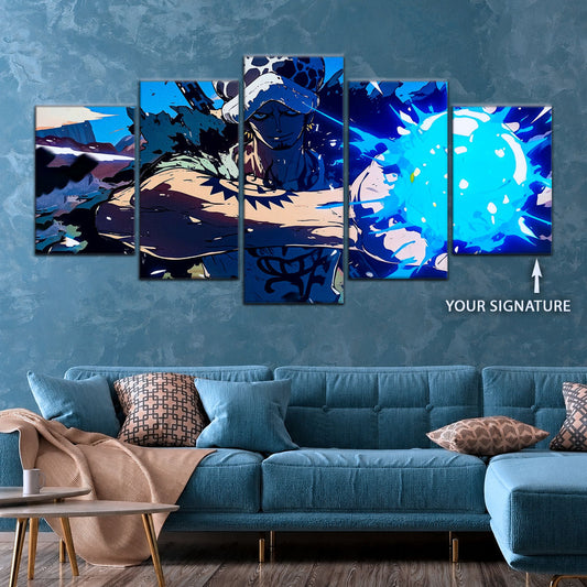 One Piece Canvas Wall Art - OP5093 - Trafalgar Law Room Shambles