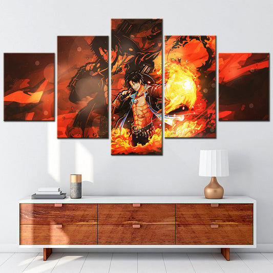One Piece Canvas Wall Art - OP5099 - Luffy Gomu Gomu no Pistol