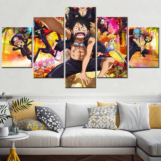 One Piece Canvas Wall Art - OP5153 - Monkey D. Luffy