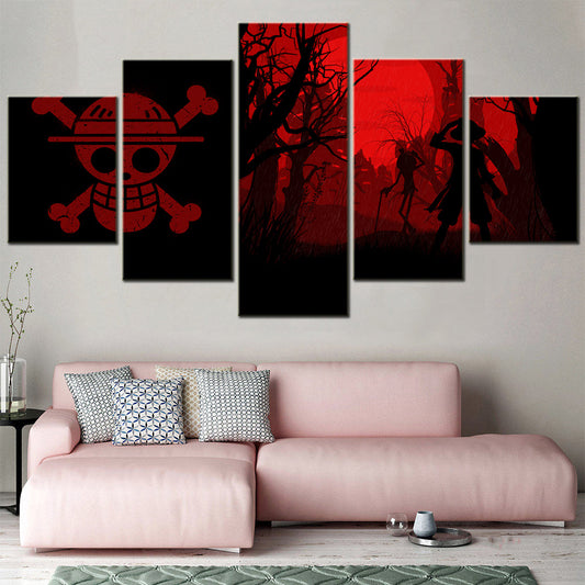 One Piece Canvas Wall Art - OP5156 - Monkey D. Luffy