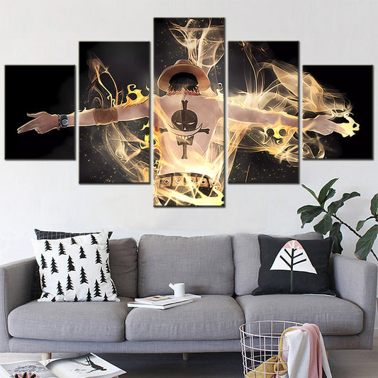 One Piece Canvas Wall Art - OP5161 - Fire Fist Ace